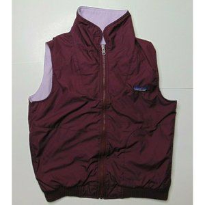 Patagonia M Reversible Duality Vest Fleece Pink